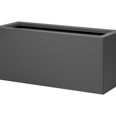 Plantenbak Vlak Antraciet 90x30x40cm