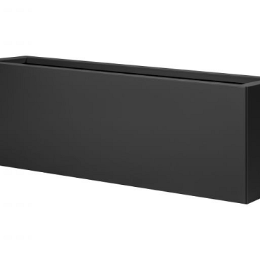 Plantenbak Vlak Grafietzwart 150x30x60cm