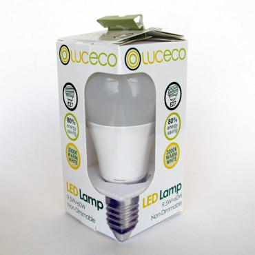 Luceco E27 LED gloeilamp 9,5W - Warm White