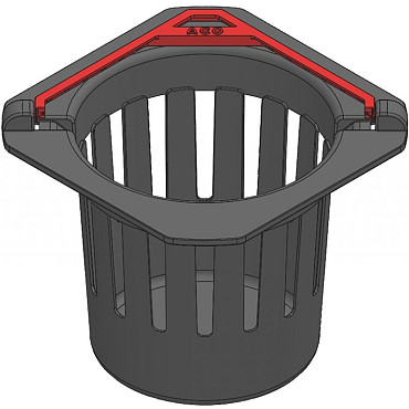 ACO Europoint vuilemmer 2,2 liter