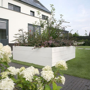 Plantenbak Modulair Wit 120x60x42cm