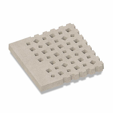 Artistone  Oud Hollands Weave Rand 100x100x10cm Greige