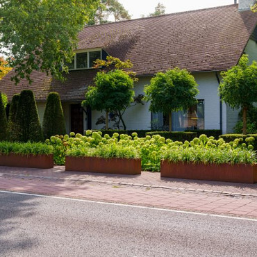 CARREZ met bodem 800x400x800mm Corten (CA24.4)