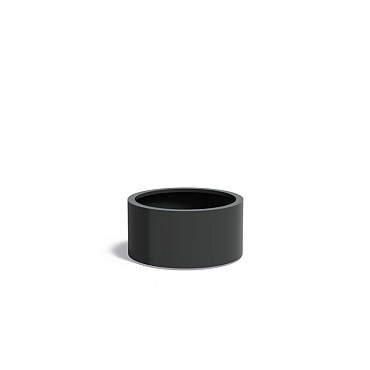 CIRCUM met wielen Ø800x400mm Aluminium (AMWL6.3)