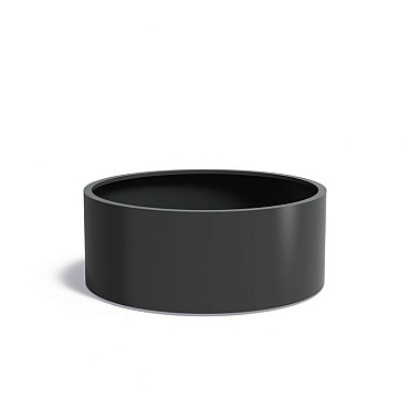 CIRCUM met bodem Ø1500x600mm Aluminium (AM2.2)