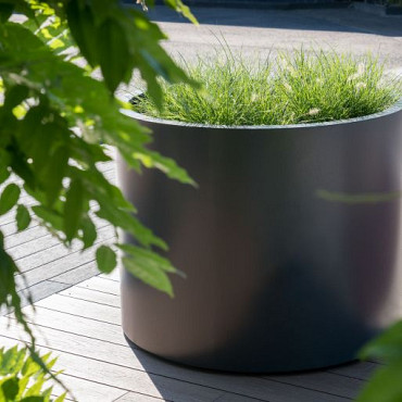 CIRCUM met bodem Ø800x800mm Aluminium (AM6.1)