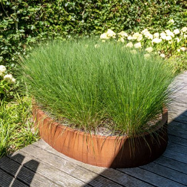 ELLIPSE met bodem 2800x1600x400mm Corten (CEL2)