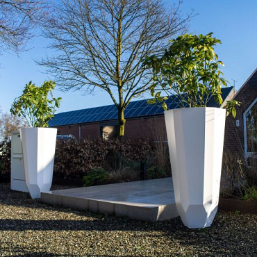 Facet 1200x500mm Aluminium (AFT1)