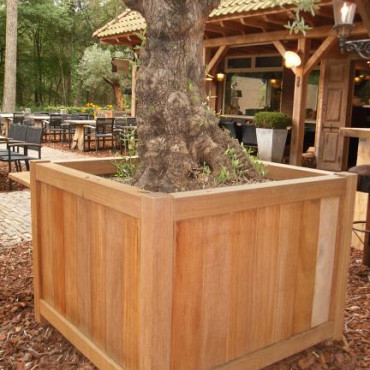 Valencia 1000x1000x950mm Hardhout 21mm (HR5)