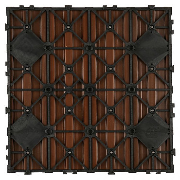 NewTechWood HKC kliktegel 30x30cm Ipé