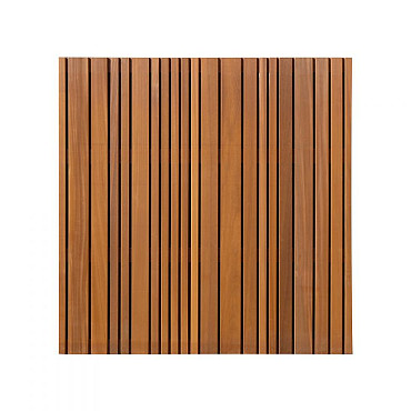 Lattenscherm Thermovision Ayous geschaafd variabel verticaal 180x180x3,9cm
