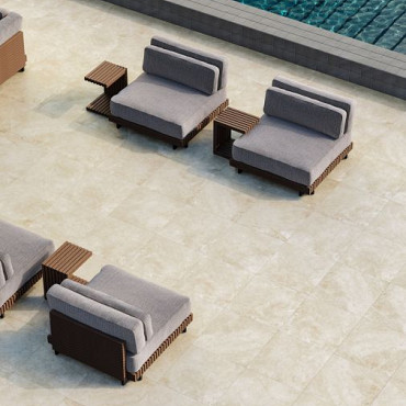 GeoCeramica® 40x80x4cm Ipanema Sandy Beach