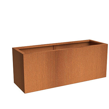 CARREZ met bodem 500x500x500mm Corten (CA9)