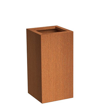 CARREZ met bodem 500x500x500mm Corten (CA9)