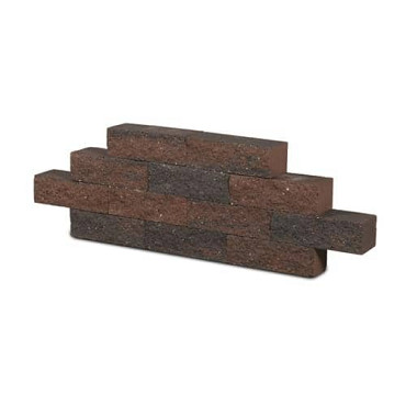 Catrock stapelblok 31x11,5x10cm Bruin/Zwart