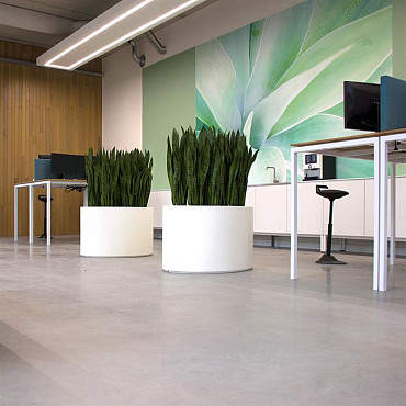 CIRCUM zonder bodem Ø1200x800mm Aluminium (AMW4.1)