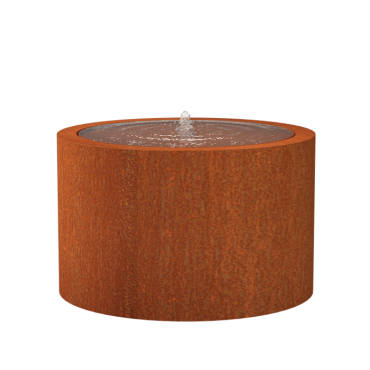 Corten Watertafel ROND 1200x750mm (CBR2)