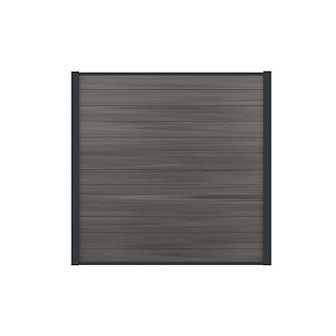 Boston WPC Fence Board Premium 21x160mm L-178cm | Dark Grey