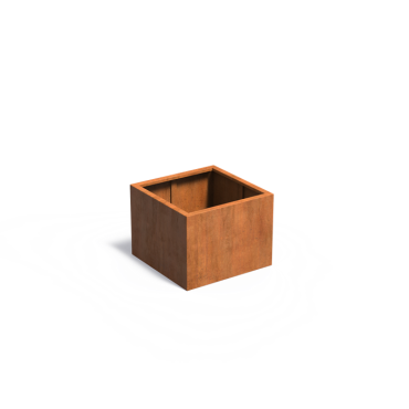 CARREZ zonder bodem 800x800x600mm Corten (CAW6.2)