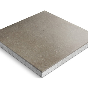 Keramische tegel Ceradeco 60x60x4cm Cemento Grigio