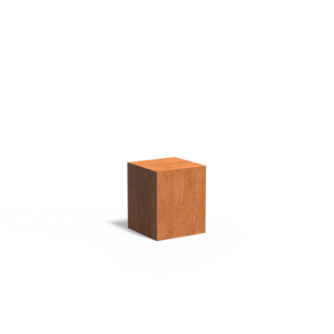 Sokkel 500x500x600mm Corten 2mm (CK4)