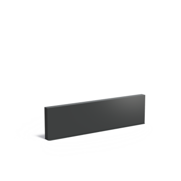 Muur 3000x150x800mm Aluminium (AW2.3)