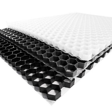 Grindplaat  wit 120x80x3,5 cm incl. onderdoek | 0,96m2