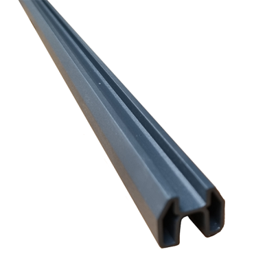 Boston Aluminium profiel voor glas los L-178cm RAL7016