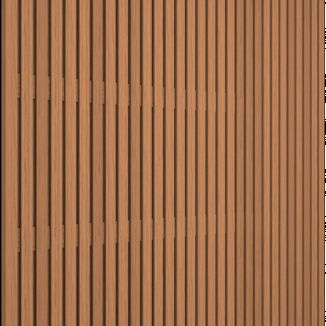 Lattenscherm Thermovision Ayous geschaafd recht horizontaal/verticaal 180x180cm