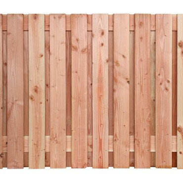 Douglas geschaafd plankenscherm 21-planks 16mm 180x130cm t.b.v. betonsysteem onbehandeld