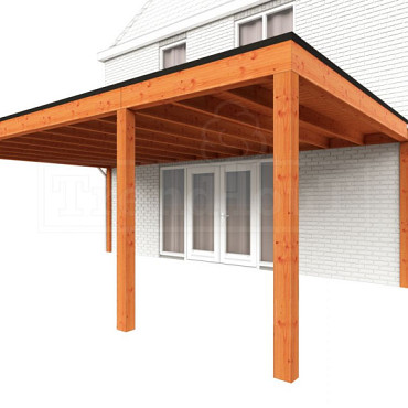 Aanbouwveranda Modena 7200x4850x2700mm (bxdxh)