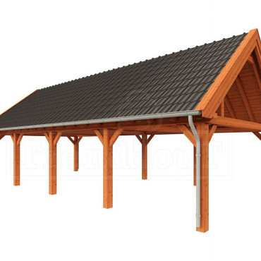 Buitenverblijf Zadeldak XXL 12500x5950x4900mm (bxdxh)