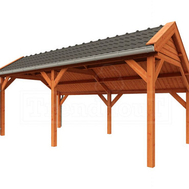 Kapschuur de Deel 6150x3400x3000mm (bxdxh)