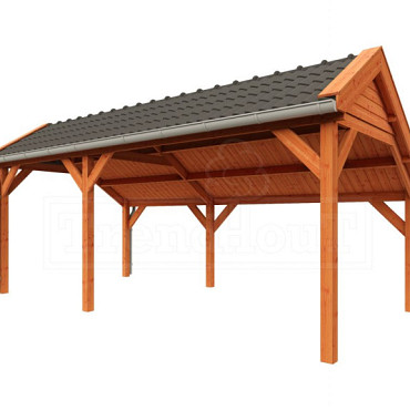 Kapschuur de Deel 6300x3400x3000mm (bxdxh)