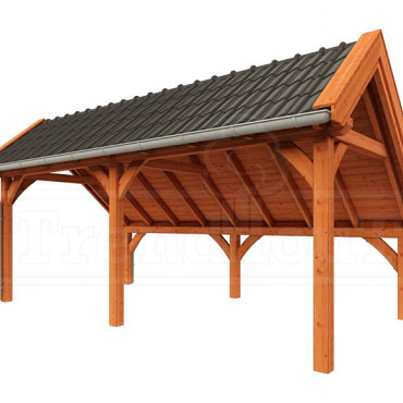 Kapschuur de Hoeve XL 6350x3800x3450mm (bxdxh)