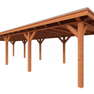 Buitenverblijf Florence 12300x4250x2600mm (bxdxh)