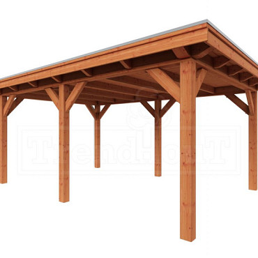 Buitenverblijf Florence 5450x4250x2600mm (bxdxh)