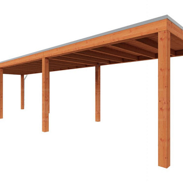 Buitenverblijf Palermo 10150x2550x2450mm (bxdxh)