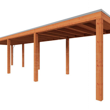 Buitenverblijf Palermo 10750x2550x2450mm (bxdxh)