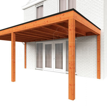 Aanbouwveranda Modena 6000x3650x2700mm (bxdxh)