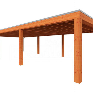 Buitenverblijf Palermo XXL 11000x5050x2480mm (bxdxh)