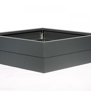 Plantenbak Modulair Antraciet 270x270x28cm