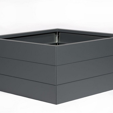 Plantenbak Modulair Antraciet 60x60x42cm