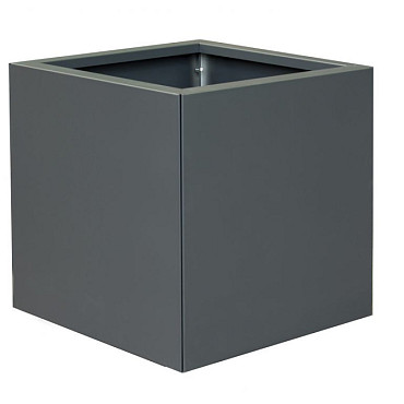 Plantenbak Vlak Antraciet 60x60x60cm