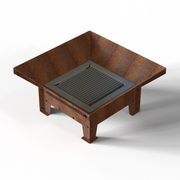 Cortenstaal vuurschaal