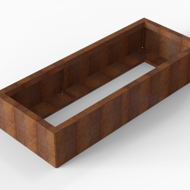 Plantenbak Module+ 60x150x28cm Corten