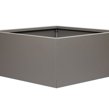 Plantenbak Vlak - 90x90x40cm Taupe