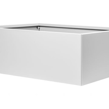 Plantenbak Vlak - 90x120x40cm Wit