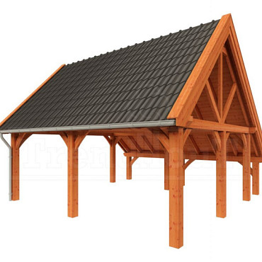 Kapschuur de Hofstee XXL diep 6m