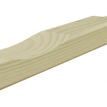 Vuren ventilatielat tbv wandbekleding, 2,1x4,5x250cm groen geïmpregneerd